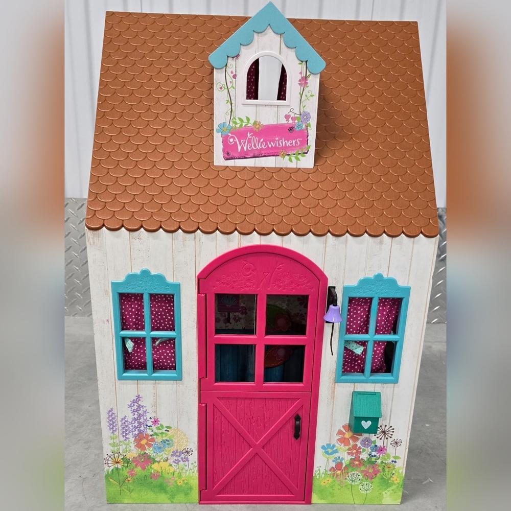 American Girl Wellie Wishers Welliewishers Original Playhouse House New , No Box